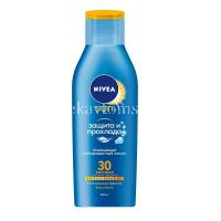 NIVEA Sun лосьон солнцезащ. "Защита и Прохлада" SPF-30 200мл (Beiersdorf AG/Германия)