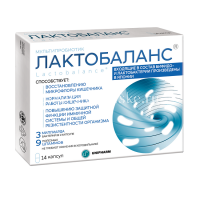 Лактобаланс капс. 378мг №14