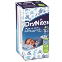 Трусы ХАГГИС DryNites д/мальч. (4-7лет) №10 (Kimberly Clark/Чехия)