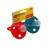 Пустышка КУРНОСИКИ 13025 силикон. с прищепкой на цепочке (Zenith Infant Products/Таиланд)