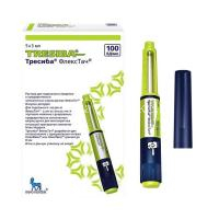 Тресиба картридж в шприц-ручке ФлексТач (р-р д/подкож. введ.) 100 ЕД/мл 3мл №5 (Novo Nordisk/Франция/Ново Нордикс/Россия)