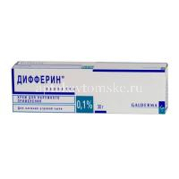 Дифферин туб.(крем) 0,1% 30г (Laboratoires Galderma/Франция)