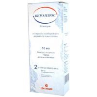 Кето плюс фл.(шамп.) 60мл (Glenmark Pharmaceuticals Ltd/Индия)