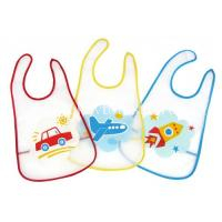 Слюнявчик ПОМА клеенчатый большой с карманом на липучке (арт. 2216-18) (New People Enterprises Limited/Китай)