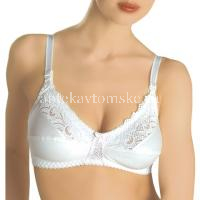 Бюстгальтер АЛЕНА послеродовой д/кормящ. матерей разм. 90D (бел.) (мод. 0010) (Tonus Elast/Латвия)