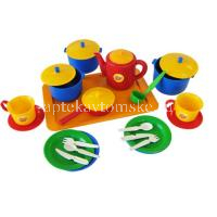 Игрушка PLAYDORADO 21006 Посуда д/кукол Хозяюшка (ПластМастер/Россия)