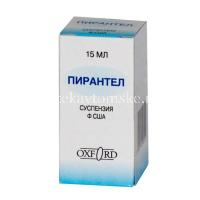 Пирантел фл.(сусп. д/приема внутрь) 250мг/5мл 15мл №1 (Oxford Laboratories/Индия)