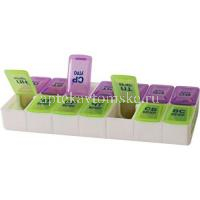 Таблетница Пилюля на 7 дней Трансформер двойной (арт. 3722) (Ningbo Suntem Industry &Tradind/Китай)