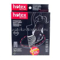 Шорты HOTEX "3 в 1" корректир. компрес. с пропиткой универс. разм. (черн.) (K.W.Innovations/Тайвань)