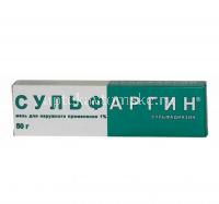 Сульфаргин туб.(мазь) 50г (Таллиннский ХФЗ/Эстония)