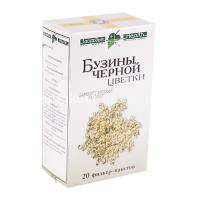 Бузины черной цветки пак.-фильтр 1,5г №20 (Здоровье/Россия)