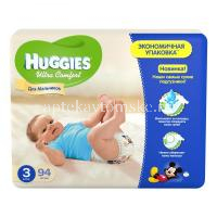 Подгузники ХАГГИС Ultra Comfort Midi (5-9кг) №94 д/мальчиков (Кимберли-Кларк/Россия)