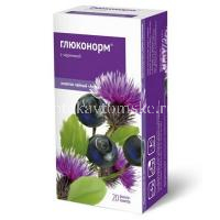 Фиточай ГЛЮКОНОРМ с черникой пак.-фильтр 2г №20 (Алтайский кедр/Россия)