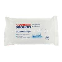 Салфетки Эконом Smart влаж. освеж. унив. №10 (Авангард/Россия)