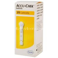 Ланцет Акку-Чек Софткликс (Accu-Chek Softclix) стер. №25 (Roche Diagnostics/Германия)