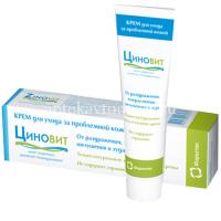 Крем-гель ЦИНОВИТ от угрей прыщей и черных точек 35мл (Зеленая Дубрава/Россия)