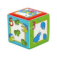 Игрушка КУРНОСИКИ 27077 "Учимся считать" кубик с пищалкой (Sun Bond International/Китай)