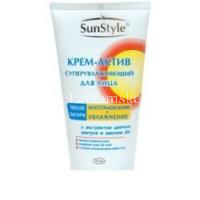 Крем SUN STYLE п/загара Актив суперувлажняющий д/лица 75мл (Лучшие Традиции/Россия)