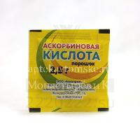 Аскорбиновая кислота (БАД) пак.(пор.) 2,5г (Аскопром/Россия)