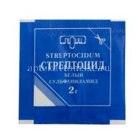 Стрептоцид пак.(пор. д/наружн. прим.) 2г №1 (Тульская ФФ/Россия)