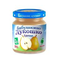 Пюре БАБУШКИНО ЛУКОШКО груша (с 3,5 мес.) 100г (Фаустово/Россия)