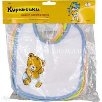 Слюнявчик КУРНОСИКИ 15004 набор 7шт. (Sun Bond International/Китай)