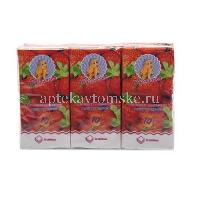 Платок носовой РУСАЛОЧКА Клубника 3-х слойн. №10 (Бест Папир/Россия)
