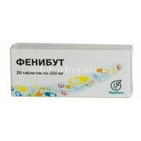 Фенибут таб. 250мг №20 (Олайнфарм/Латвия)
