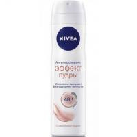 NIVEA DEODORANT Эффект пудры дезодорант д/жен. 150мл (спрей) (Beiersdorf AG/Германия)
