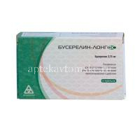 Бусерелин-лонг фл.(лиоф. д/сусп. для в/м введ. пролонг.) 3,75мг №1 + р-ль с набором д/инг. (Фармстандарт-УфаВИТА/Россия)