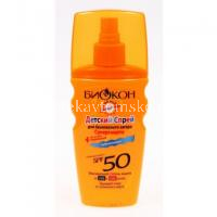 Спрей БИОКОН "Солнцезащитная серия" д/безопасного загара д/детей SPF-50 160мл (Биокон плюс/Россия)