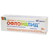 Офломелид туба(мазь д/наружн. прим.) 30г №1 (Синтез/Россия)