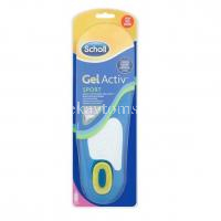 Стельки SCHOLL GELACTIV SPORT д/занятий спортом д/жен. (Reckitt Benckiser Healthcare/Великобритания)