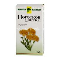 Календулы цветки (ноготков цветки) пак. 50г (Фитофарм/Россия)