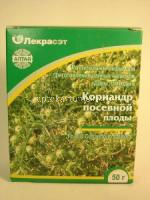 Кориандра плод пак. 50г (Здоровье/Россия)