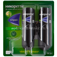 Никоретте спрей 150доз 13,2мл №2 (мята) (McNeil AB/Швеция)