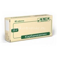 Карбамазепин-АЛСИ таб. 200мг №40 (АЛСИ Фарма/Россия)