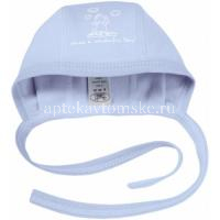 Чепчик НАША МАМА Be Happy бел. (0-3 мес.) (арт. 44400-1/62) (Наша мама/Россия)