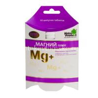 Магний плюс таб. шип. №10 (Natur Produkt/Польша)