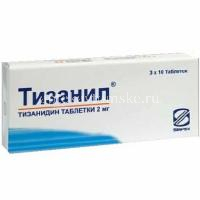 Тизанил таб. 2мг №30 (Simpex Pharma/Индия)