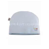 Шапочка НАША МАМА Be Happy с отворотом (0-1,5 мес.) (арт. 44401-1/56) (Наша мама/Россия)