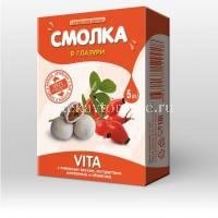 Смолка жевательная Алтайская VITA Витамины в глазури №5 (Алтайский нектар/Россия)