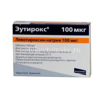 Эутирокс таб. 100мкг №100 (Merck/Германия)