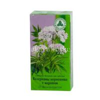 Валерианы корневища с корнями пак.-фильтр 1,5г №20 (Красногорсклексредства/Россия)