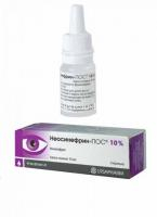 Неосинефрин-Пос фл.-кап.(капли глазн.) 10% 10мл (Ursapharm Arzneimittel/Германия)