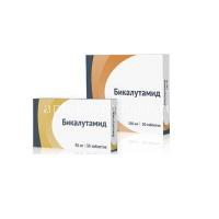 Бикалутамид таб. п/пл. об. 50мг №30 уп.конт.яч.-пач.карт. (Озон/Россия)
