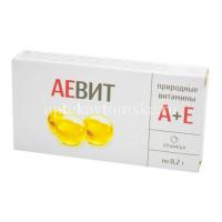 АЕвитамин с природными витаминами капс. №20 (Мирролла/Россия)