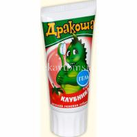Зубная паста детская ДРАКОША клубника гель 60мл (Юнилевер Русь/Россия)