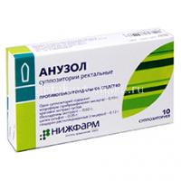 Анузол супп. рект. №10 (Нижфарм/Россия)