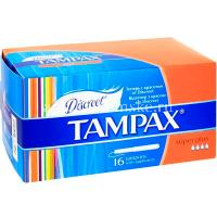 Тампоны гигиенические TAMPAX Super Plus №16 с апплик. (Hygienett/Венгрия)